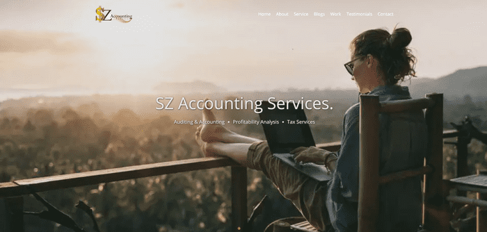 SZ Accounting Website